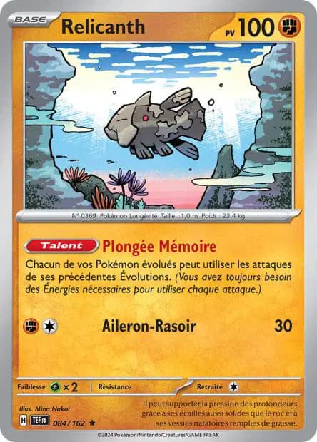 Relicanth — Forces Temporelles