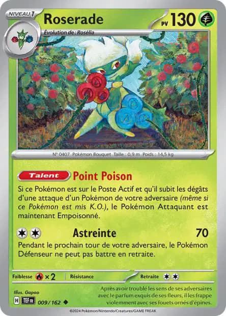 Roserade — Forces Temporelles
