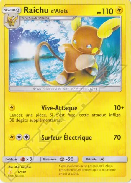 Raichu — SL Kit du Dresseur (Raichu d'Alola)