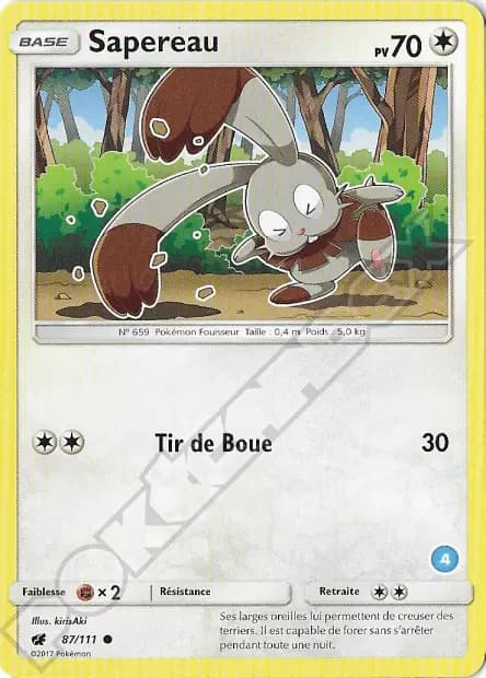 Sapereau — SL Kit du Dresseur (Feunard d'Alola)