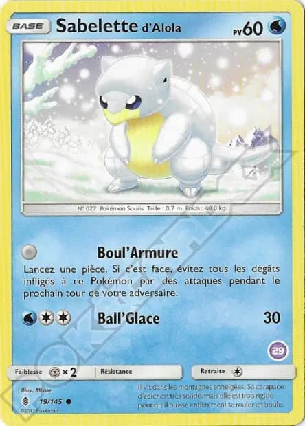 Sabelette — SL Kit du Dresseur (Sablaireau d'Alola)