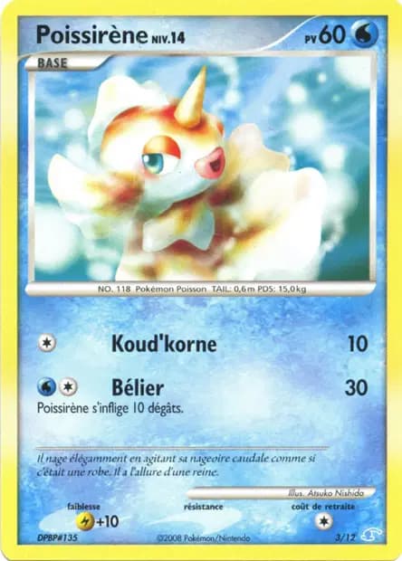 Poissirène — D&P Kit Dresseur (Manaphy)