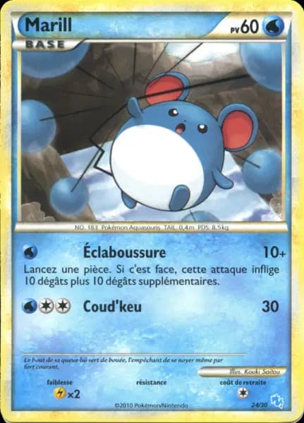 Marill — HS Kit du Dresseur (Léviator)