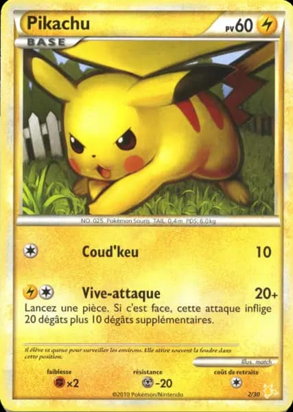 Pikachu — HS Kit du Dresseur (Raichu)