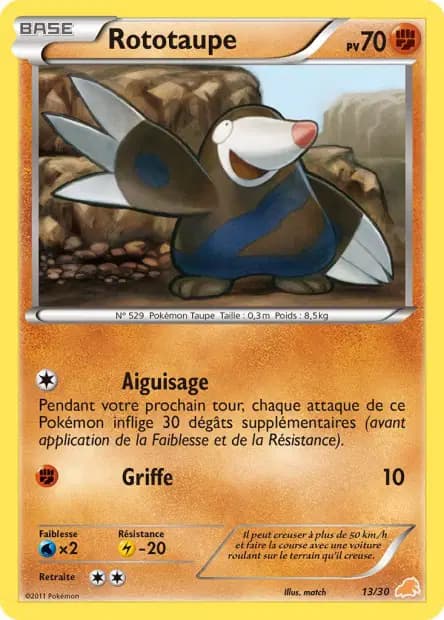 Rototaupe — N&B Kit du Dresseur (Minotaupe)