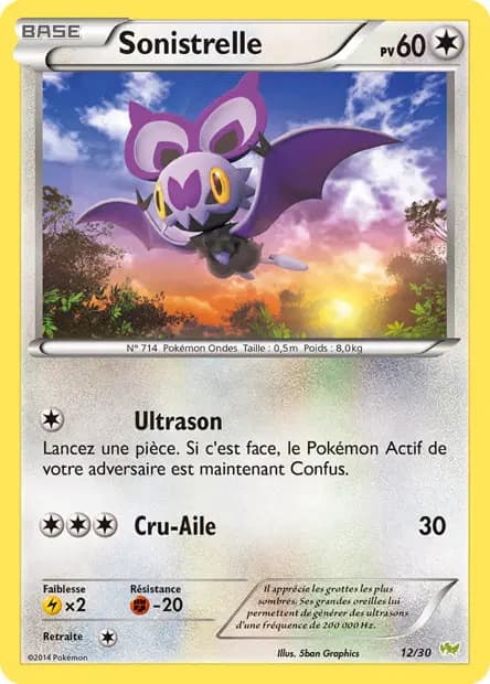Sonistrelle — XY Kit du Dresseur (Bruyverne)