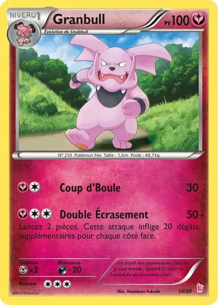 Granbull — XY Kit du Dresseur (Nymphali)