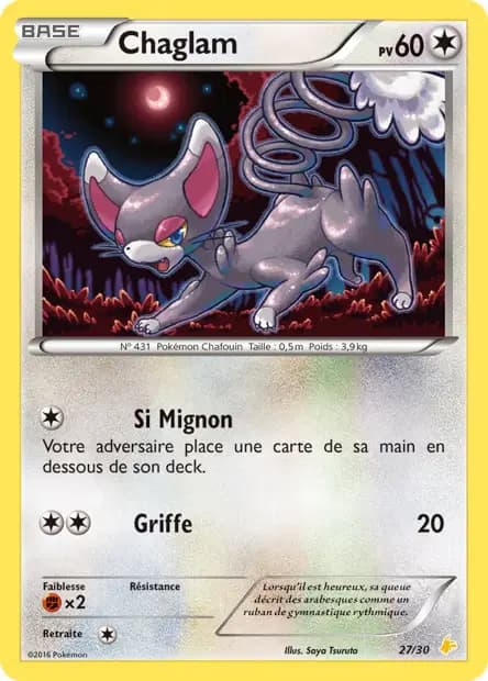 Chaglam — XY Trainer Kit (Pikachu Catcheur)