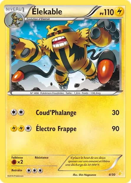Élekable — XY Trainer Kit (Pikachu Catcheur)