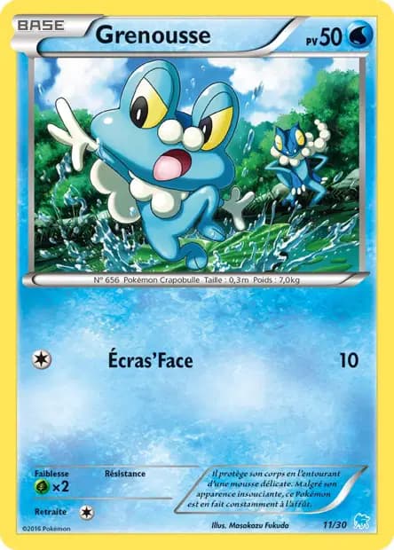 Grenousse — XY Trainer Kit (Suicune)