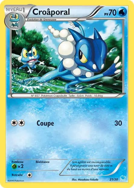 Croâporal — XY Trainer Kit (Suicune)