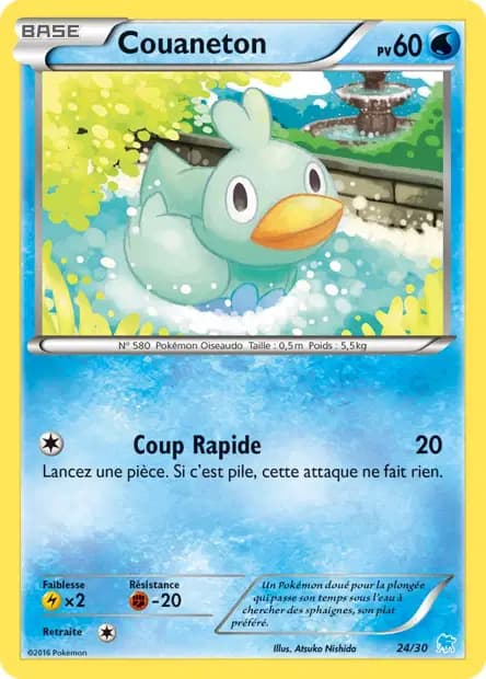 Couaneton — XY Trainer Kit (Suicune)