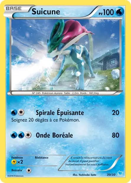 Suicune — XY Trainer Kit (Suicune)