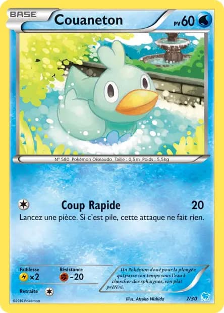 Couaneton — XY Trainer Kit (Suicune)