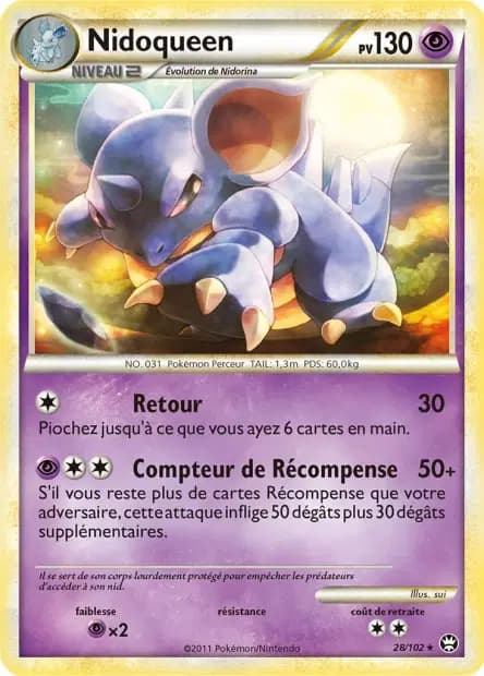 Nidoqueen — HS : Triomphe