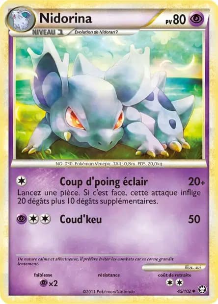 Nidorina — HS : Triomphe