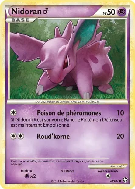 Nidoran♂ — HS : Triomphe