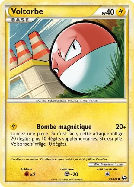Voltorbe — HS : Triomphe