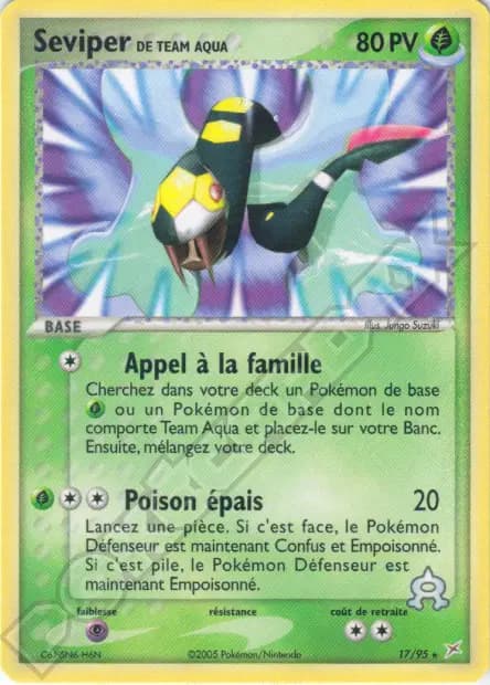 Séviper — EX : Team Magma VS Team Aqua