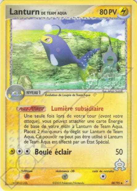 Lanturn — EX : Team Magma VS Team Aqua