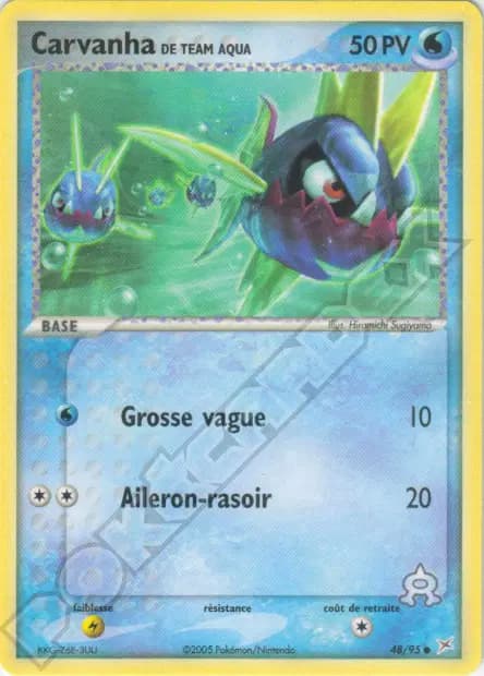 Carvanha — EX : Team Magma VS Team Aqua