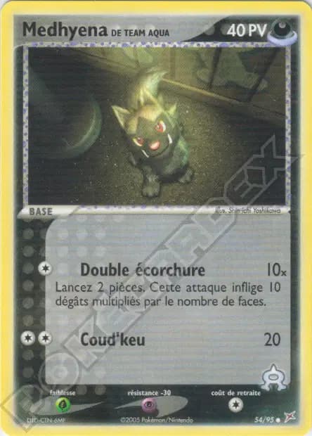 Medhyèna — EX : Team Magma VS Team Aqua