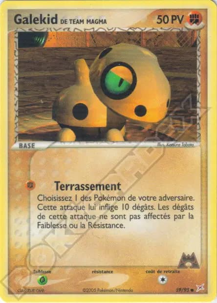 Galekid — EX : Team Magma VS Team Aqua