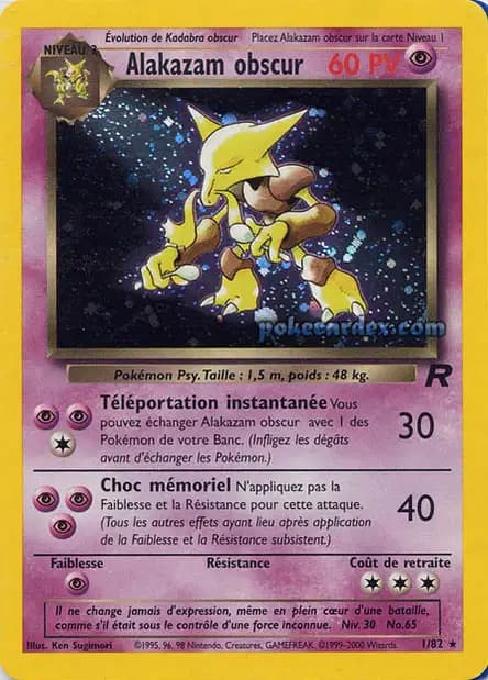 Alakazam — Team Rocket