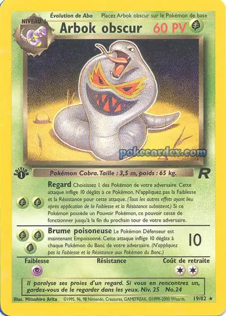 Arbok — Team Rocket