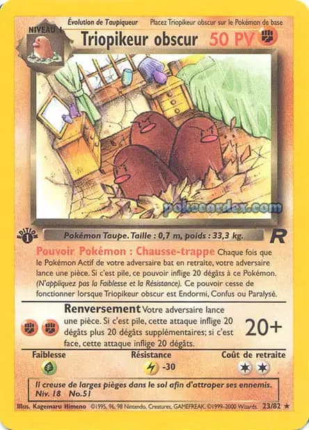 Triopikeur — Team Rocket