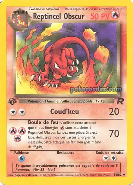 Reptincel — Team Rocket