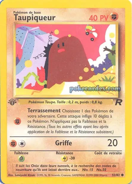 Taupiqueur — Team Rocket