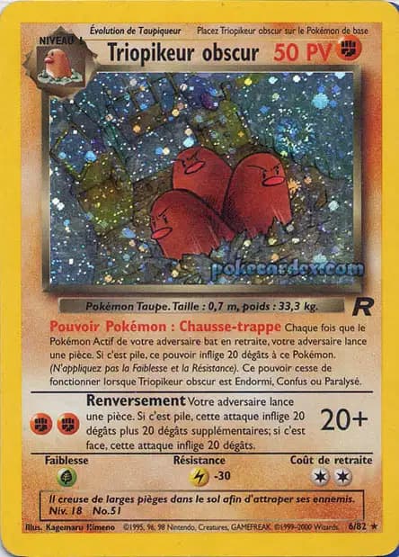Triopikeur — Team Rocket