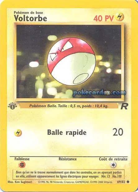 Voltorbe — Team Rocket