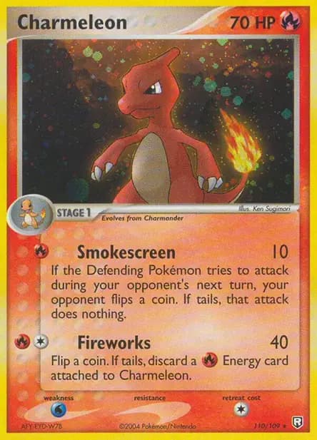 Reptincel — EX : Team Rocket Returns