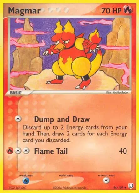 Magmar — EX : Team Rocket Returns