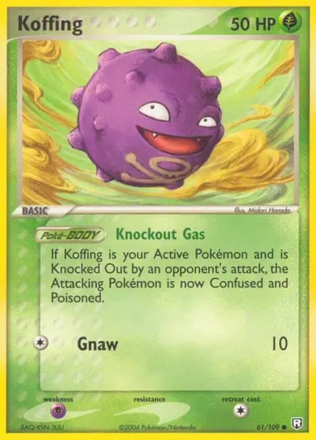 Smogo — EX : Team Rocket Returns