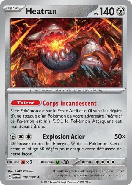 Heatran — Mascarade Crépusculaire