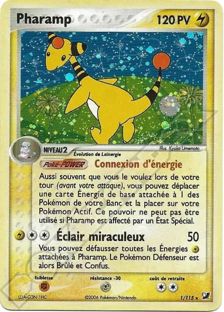 Pharamp — EX : Forces Cachées