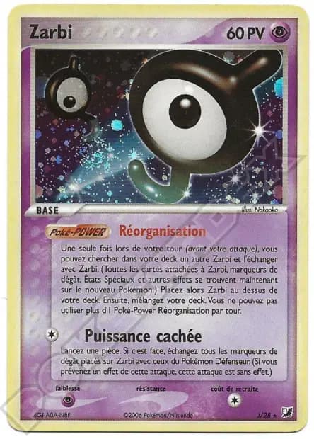 Zarbi — EX : Forces Cachées