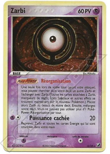 Zarbi — EX : Forces Cachées