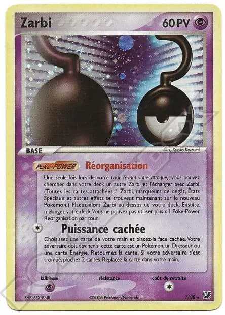 Zarbi — EX : Forces Cachées