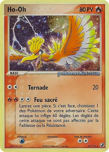 Ho-Oh — EX : Forces Cachées