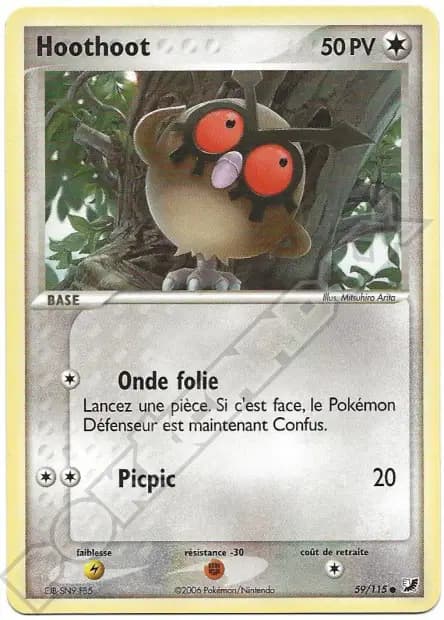 Hoothoot — EX : Forces Cachées