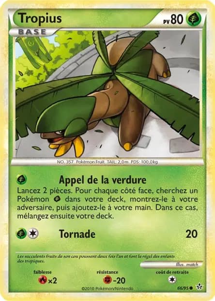 Tropius — HS : Déchaînement