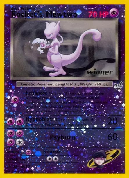 Mewtwo — WOTC Best Promos
