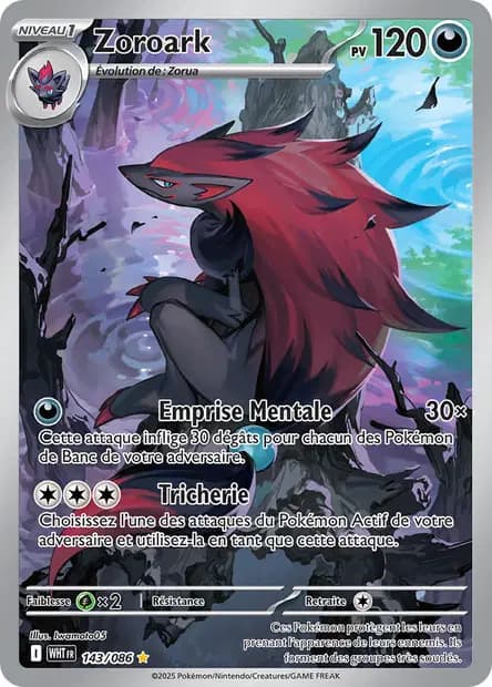 Zoroark — Flamme Blanche