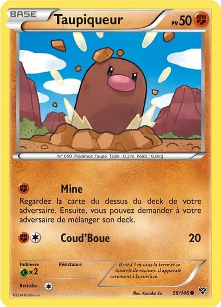Taupiqueur — XY