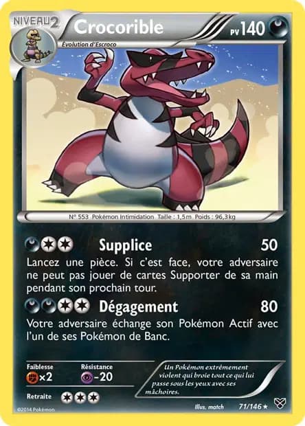 Crocorible — XY
