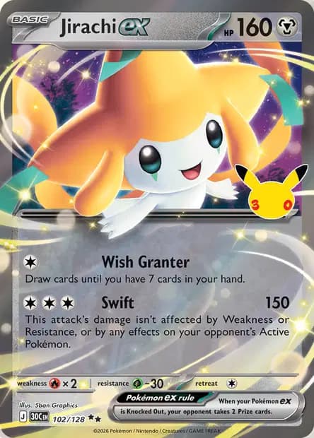 Jirachi — 30th Celebration